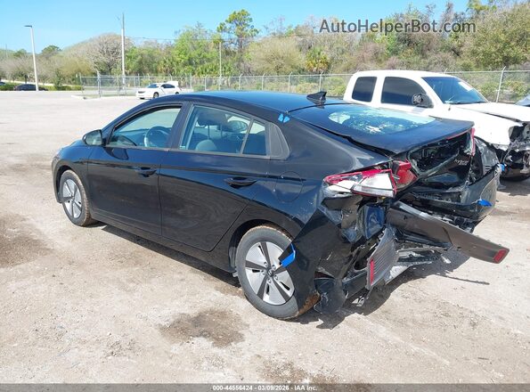 KMHC65LC5MU257602 2021 HYUNDAI IONIQ HYBRID Black Հետևի ձախ