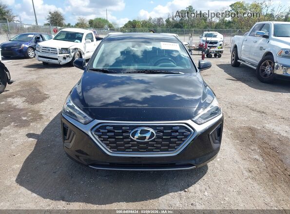 KMHC65LC5MU257602 2021 HYUNDAI IONIQ HYBRID Black Սարքավորումների վահանակի տեսք
