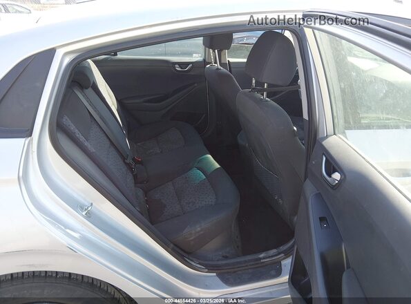 KMHC65LC6HU055678 2017 HYUNDAI IONIQ HYBRID Gray Вид наклейки з VIN-кодом