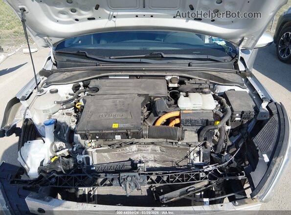 KMHC65LC6HU055678 2017 HYUNDAI IONIQ HYBRID Gray Вид ззаду