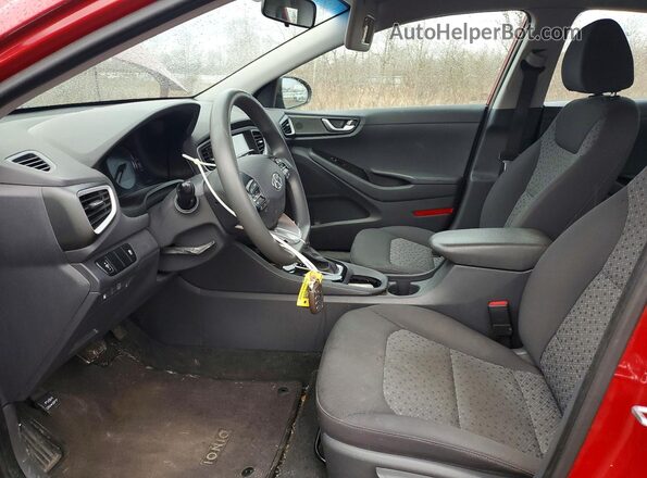 KMHC65LC6KU113358 2019 HYUNDAI IONIQ Красный 