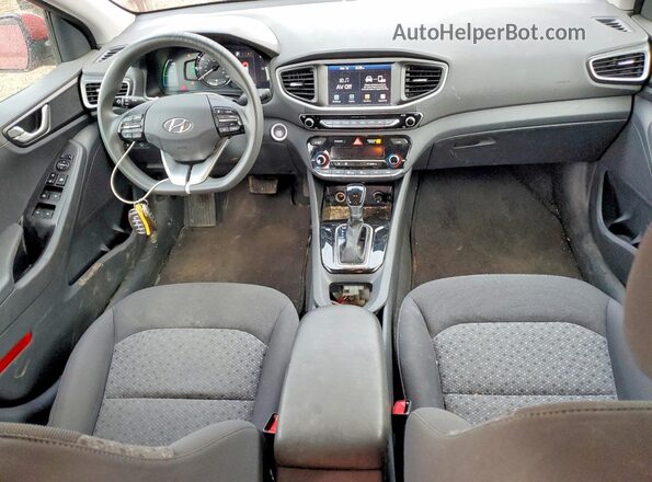 KMHC65LC6KU113358 2019 HYUNDAI IONIQ Красный 