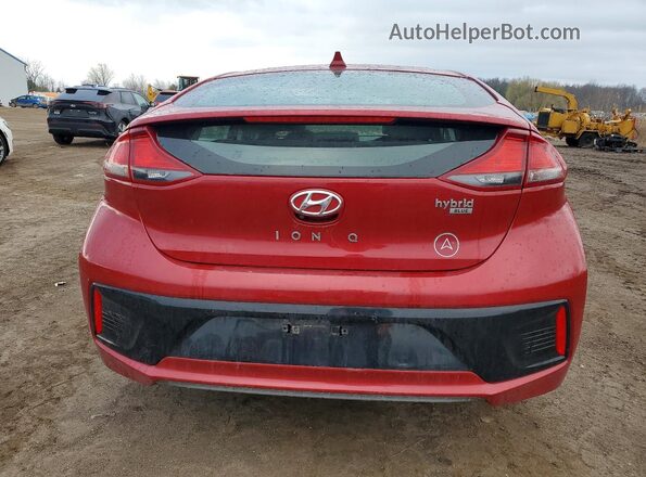 KMHC65LC6KU113358 2019 HYUNDAI IONIQ Красный 