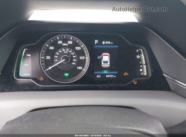 KMHC65LC6LU215812 2020 HYUNDAI IONIQ HYBRID Белый 
