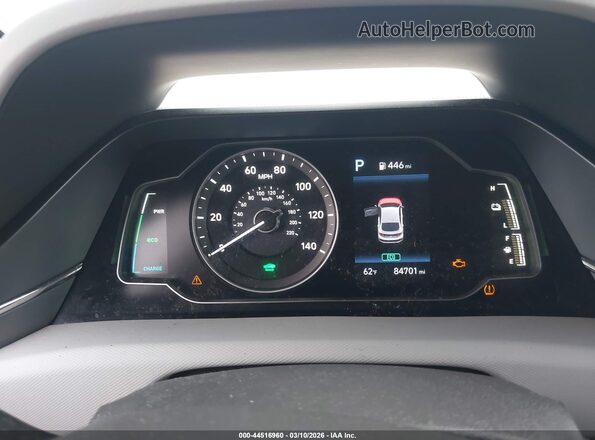 KMHC65LC6LU215812 2020 HYUNDAI IONIQ HYBRID Белый 