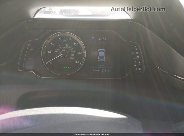 KMHC65LC6LU227670 2020 HYUNDAI IONIQ HYBRID Silver Հետևի նստատեղերի տեսք