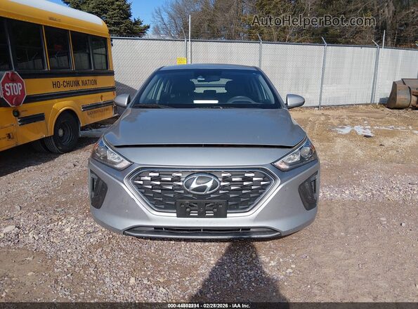 KMHC65LC6LU227670 2020 HYUNDAI IONIQ HYBRID Silver Սալոնի 360 աստիճան տեսք