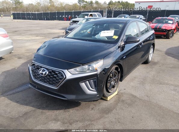 KMHC65LC7LU228620 2020 HYUNDAI IONIQ HYBRID Black Front left