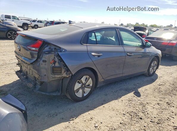 KMHC65LC8HU050370 2017 HYUNDAI IONIQ Gray Rear right