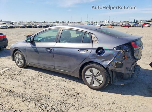 KMHC65LC8HU050370 2017 HYUNDAI IONIQ Gray Rear left