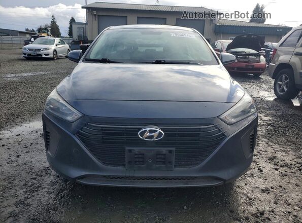 KMHC65LCXKU115159 2019 HYUNDAI IONIQ Blue Դիմացի տեսք