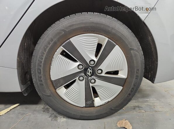 KMHC65LCXMU257739 2021 HYUNDAI IONIQ Silver 