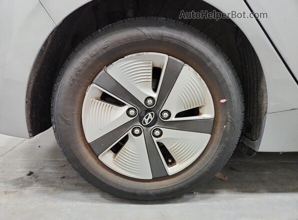 KMHC65LCXMU257739 2021 HYUNDAI IONIQ Silver 
