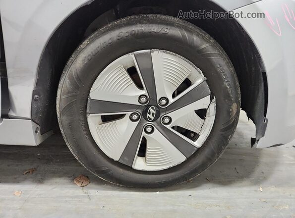 KMHC65LCXMU257739 2021 HYUNDAI IONIQ Silver 