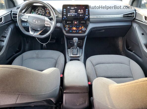 KMHC65LD1MU261591 2021 HYUNDAI IONIQ Black Widok deski rozdzielczej