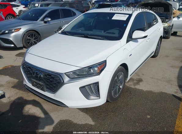 KMHC65LD8LU204349 2020 HYUNDAI IONIQ PLUG-IN HYBRID White 