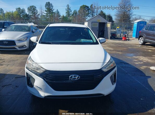 KMHC65LDXKU105711 2019 HYUNDAI IONIQ PLUG-IN HYBRID White Widok zestawu wskaźników