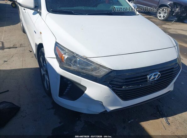KMHC65LDXKU105711 2019 HYUNDAI IONIQ PLUG-IN HYBRID White 
