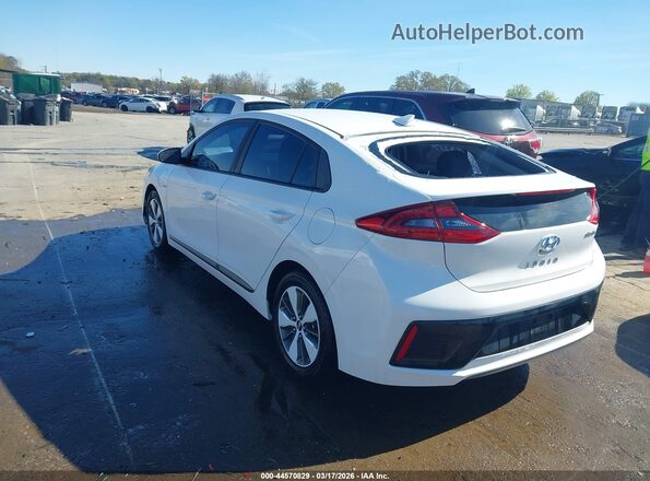 KMHC65LDXKU105711 2019 HYUNDAI IONIQ PLUG-IN HYBRID White Tył lewy