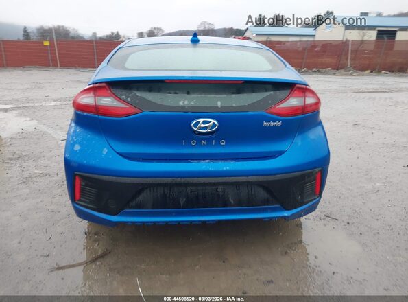 KMHC75LC0JU090624 2018 HYUNDAI IONIQ HYBRID Blue 