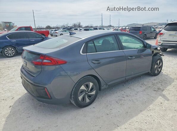 KMHC75LC0KU132338 2019 HYUNDAI IONIQ Серый 