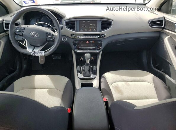 KMHC75LC0KU132338 2019 HYUNDAI IONIQ Серый 