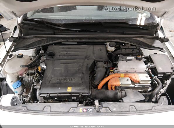 KMHC75LC1NU274167 2022 HYUNDAI IONIQ HYBRID White Հետևի տեսք
