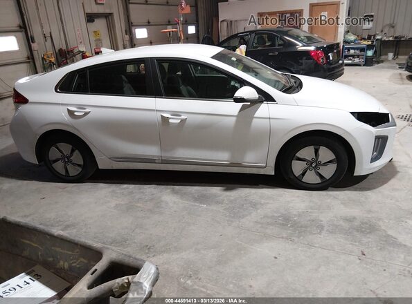 KMHC75LC1NU274167 2022 HYUNDAI IONIQ HYBRID White Սալոնի հետևի տեսք