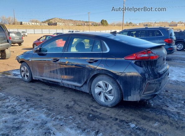 KMHC75LC2JU063800 2018 HYUNDAI IONIQ Black Tył lewy