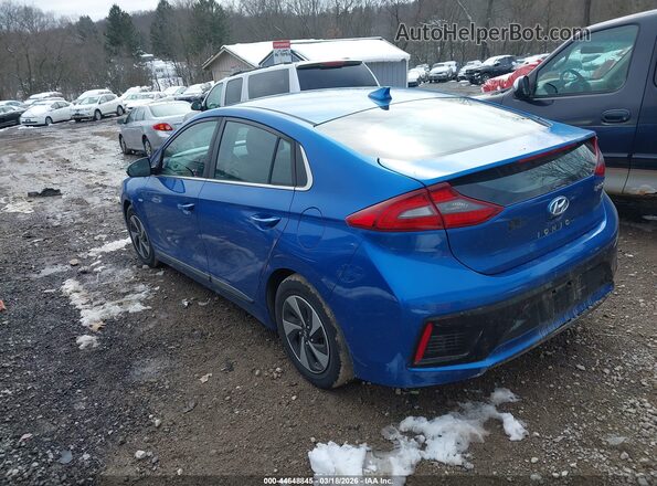 KMHC75LC4JU065645 2018 HYUNDAI IONIQ HYBRID Blue 