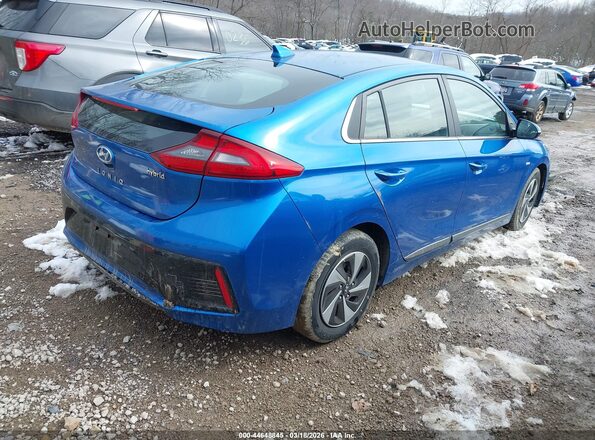 KMHC75LC4JU065645 2018 HYUNDAI IONIQ HYBRID Blue 