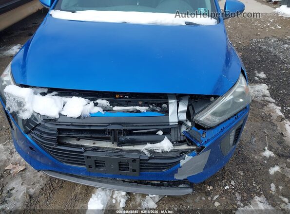 KMHC75LC4JU065645 2018 HYUNDAI IONIQ HYBRID Blue 