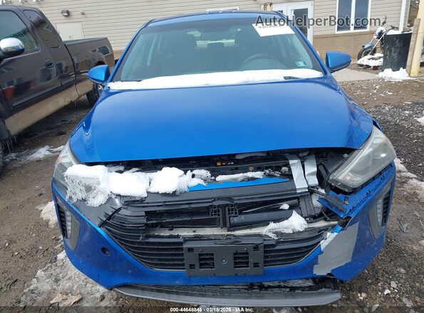 KMHC75LC4JU065645 2018 HYUNDAI IONIQ HYBRID Blue 