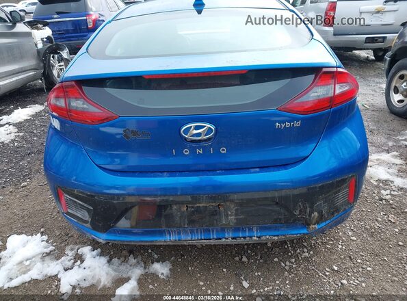 KMHC75LC4JU065645 2018 HYUNDAI IONIQ HYBRID Blue 
