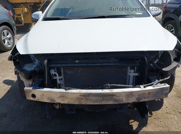 KMHC75LC5KU105782 2019 HYUNDAI IONIQ HYBRID White Դիմացի տեսք