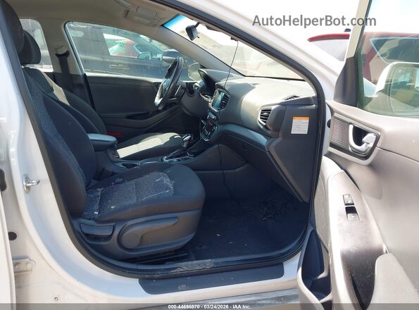 KMHC75LC5KU105782 2019 HYUNDAI IONIQ HYBRID White Սալոնի դիմացի տեսք