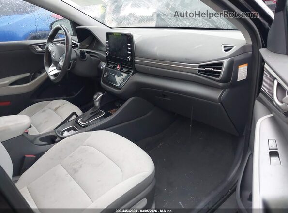 KMHC75LC5NU278691 2022 HYUNDAI IONIQ HYBRID Black წინა სალონის ხედი