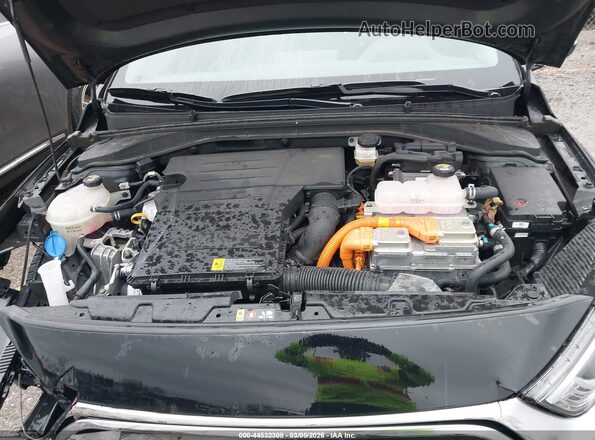 KMHC75LC5NU278691 2022 HYUNDAI IONIQ HYBRID Black უკანა ხედი
