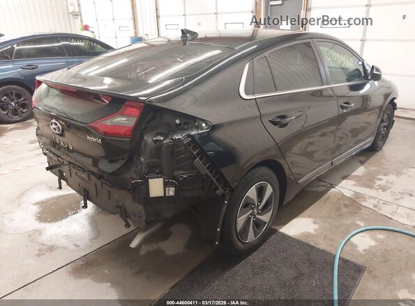 KMHC75LC6HU057265 2017 HYUNDAI IONIQ HYBRID Черный Задняя правая четверть