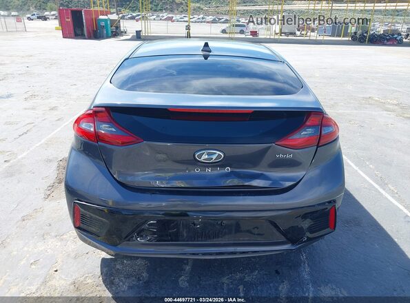 KMHC75LC7KU145149 2019 HYUNDAI IONIQ HYBRID Gray 
