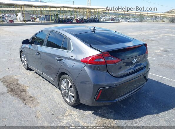 KMHC75LC7KU145149 2019 HYUNDAI IONIQ HYBRID Gray Rear left