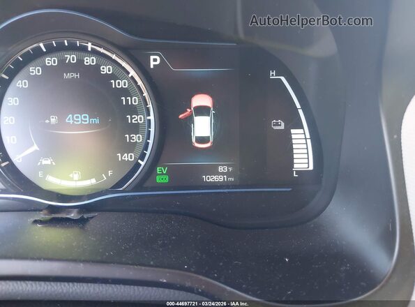 KMHC75LC7KU145149 2019 HYUNDAI IONIQ HYBRID Gray 