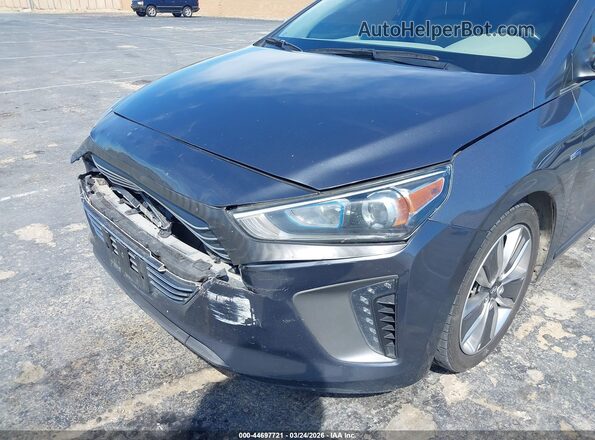 KMHC75LC7KU145149 2019 HYUNDAI IONIQ HYBRID Gray 