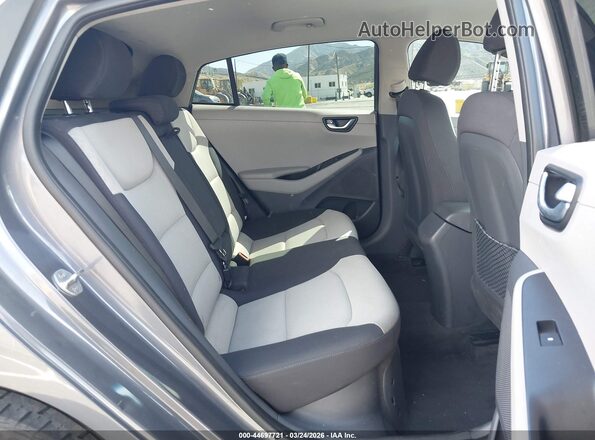 KMHC75LC7KU145149 2019 HYUNDAI IONIQ HYBRID Gray VIN sticker view