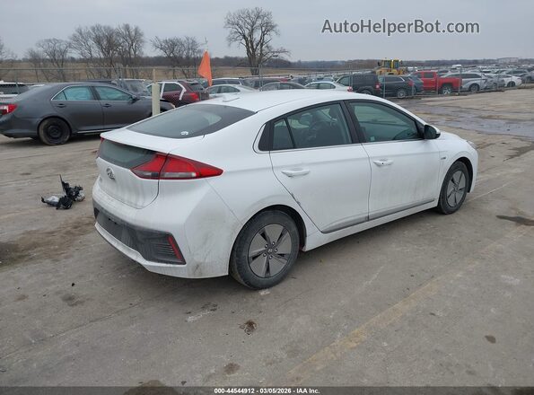 KMHC75LC7LU190125 2020 HYUNDAI IONIQ HYBRID White Задня права чверть