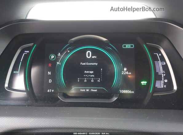 KMHC75LC7LU190125 2020 HYUNDAI IONIQ HYBRID White 