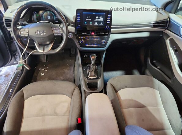 KMHC75LC7LU231630 2020 HYUNDAI IONIQ Silver წინა პანელის ხედი
