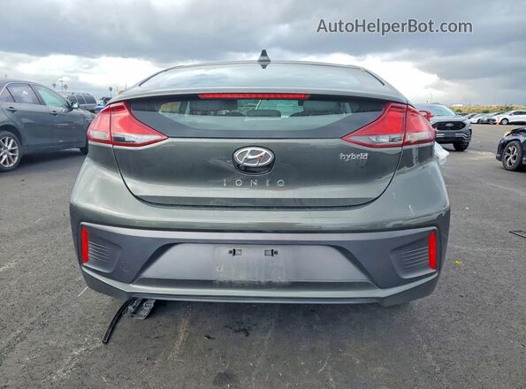 KMHC75LC7NU266154 2022 HYUNDAI IONIQ Gray უკანა ხედი