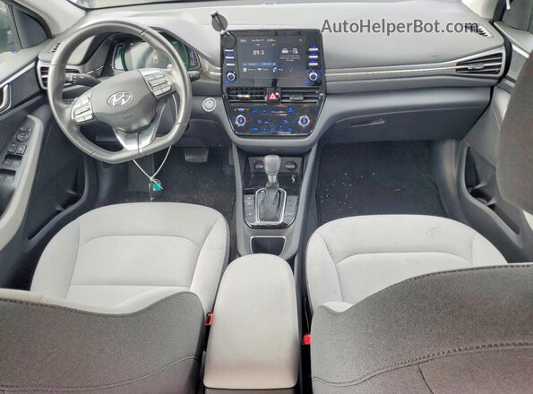 KMHC75LC7NU266154 2022 HYUNDAI IONIQ Gray წინა პანელის ხედი