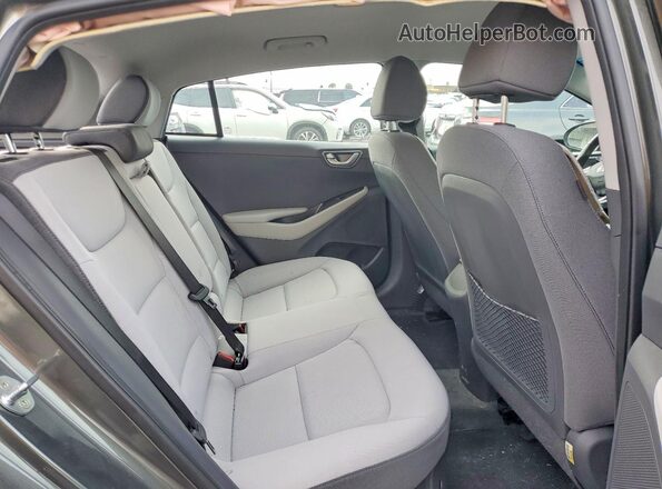 KMHC75LC7NU266154 2022 HYUNDAI IONIQ Gray უკანა სავარძლების ხედი